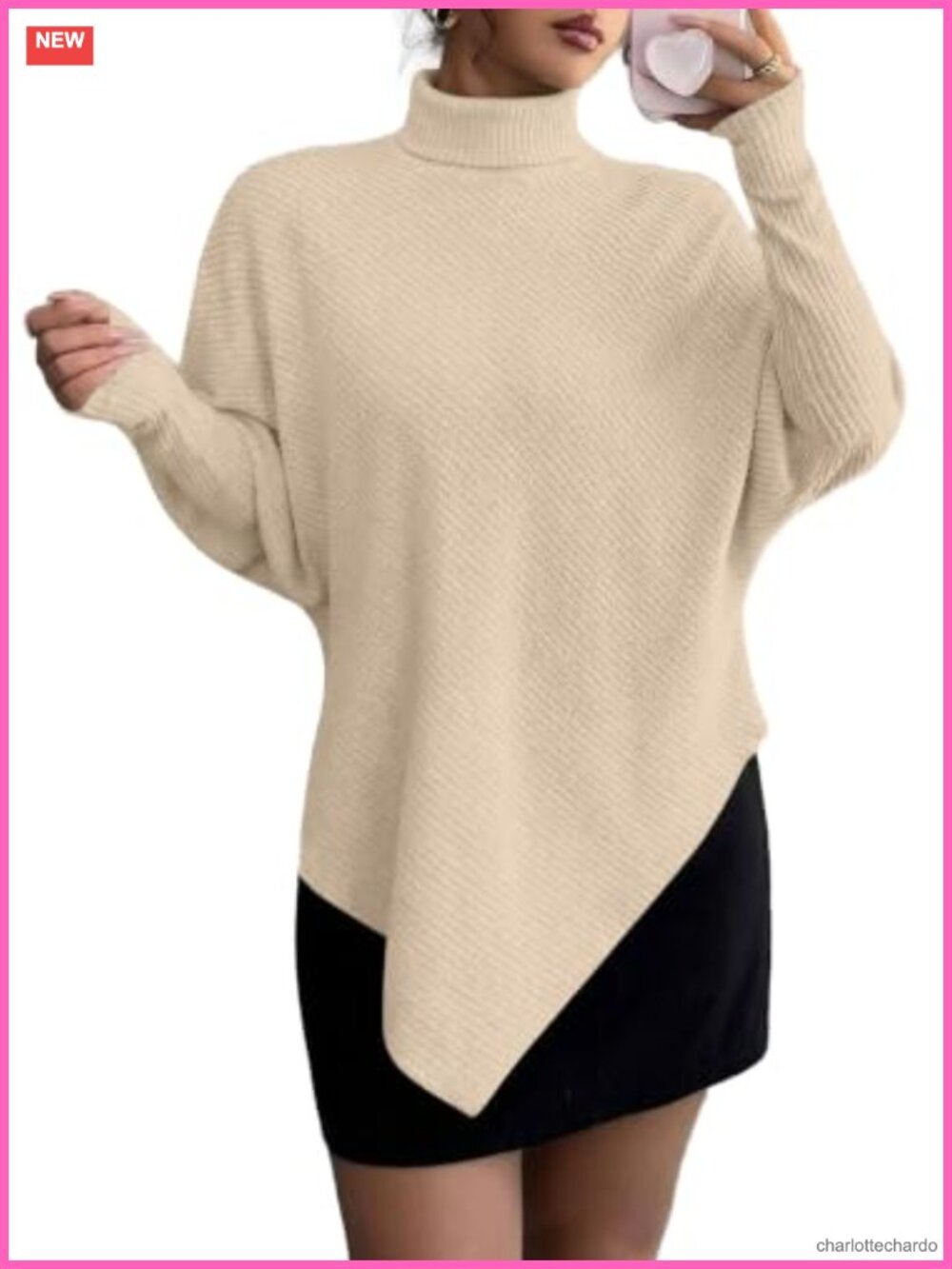 Women's Knit Pullover Sweater Long Sleeve Cozy Winter Top Fall Outfit